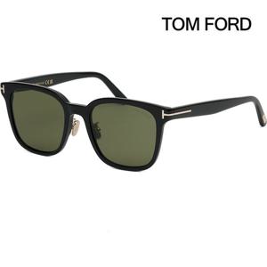 톰포드 선글라스 TF1135K 01N 다크 그린 틴트 사각 블랙 뿔테 명품 아시안핏