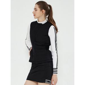 [듀빅]듀빅 여성 크루넥 구스다운 패딩 베스트 DC4WVT001BK