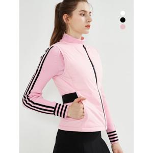 [듀빅]듀빅 여성 크루넥 구스다운 패딩 베스트 DC4WVT001