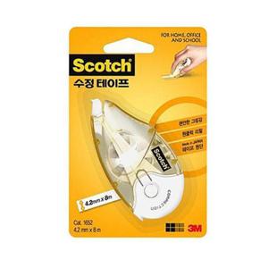3M 수정테이프 1652 4.2mmX8M 10개입 수정테이프