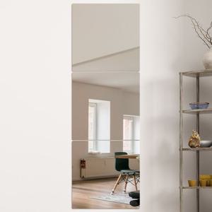 부착식거울 벽에 붙이는 안전 아크릴 거울 3p 40x40cm 붙이는거울