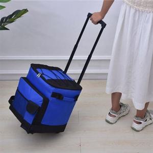 바퀴달린쿨러백 네모캠핑 아이스박스 쿨러백 캐리어 접이식 바퀴달린