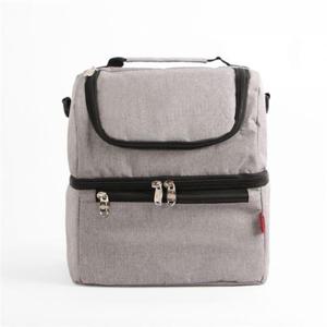 아이스박스 보온백 보온보냉 아이스백 그레이 보냉백 13L 2단 쿨