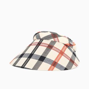 닥스 체크 소챙 썬캡 DK56WSP004