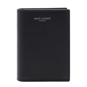 [생로랑] 24FW 남성 로고 폴딩 반지갑 (668726 BTY0N 1000 24F)