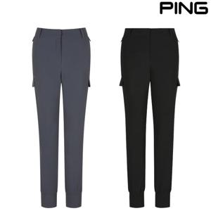 [핑골프][골프양말증정_PBS]여성 플랩 포켓 카고 조거 팬츠 121E1PF184