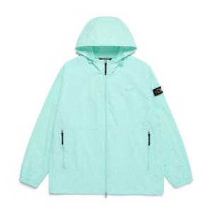 내셔널지오그래픽 N252UFT840 아델리 경량 우븐 후드 풀집업 MINT