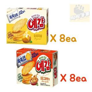 예감 오리지널 192g + 치즈그라탕맛 204g 8개씩 한박스