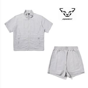 다이나핏 공용 캐주얼 오버핏 반팔 자켓+ 4부 반바지 세트 YUM23602 YUM233375