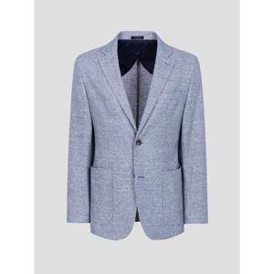 [갤럭시 라이프스타일] 리미티드 린넨코튼 져지 텍스쳐드 재킷 - 네이비 (GC5111L03R)