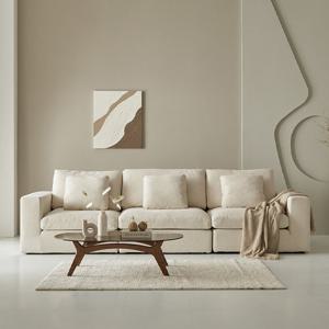 착불 플레이스  스마트패브릭 구스 4인용 소파