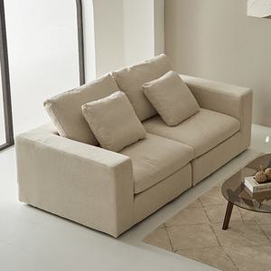 착불 플레이스  스마트패브릭 구스 3인용 소파