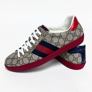 [구찌]에이스 남성 GG 수프림 스니커즈 429445 96G50 9767