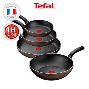테팔 인덕션 라이트쿡 4종(팬22+24+웍28+팬30)