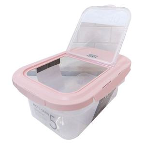 씨밀렉스 라이스키퍼 쌀통5kg 랜덤발송 가정용쌀통 잡곡통 곡물통 쌀케이스 쌀수납통 쌀보관통 곡물수납통