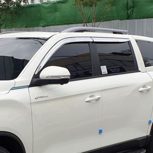 자동차 크롬썬바이저 렉스턴스포츠전용 카햇빛가리개