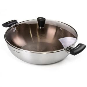 키친아트 전골냄비 인덕션 궁중 레트로 스텐냄비 36CM 인덕션전골냄비 인덕션양수냄비 가정용냄비 전골용냄