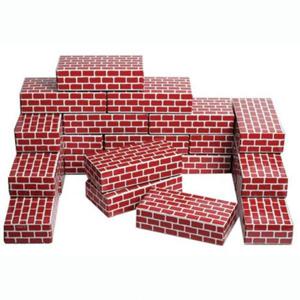 종이벽돌블럭 단색 40개 HL490