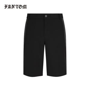 [팬텀] 남성 펀칭 배색 하프팬츠