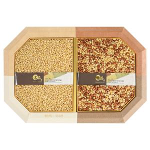 Fresh 명절 설날 추석 팔각 견과 선물세트 2호 (백잣+황잣) 보자기포장