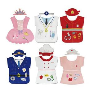 역할놀이 직업옷과 모자 6종 의사 포함 40303