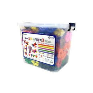 블록완구 뉴꼬마사각블럭3 350PCS 케이스포함