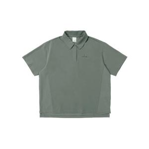 아이더반팔티 JQS DWM24211JW ON THE ROCK (온더락) 하이브리드 여성 반팔폴로 티셔츠 (Forest Khaki)