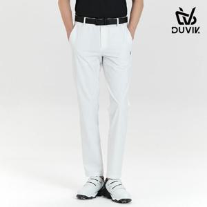 [듀빅]듀빅 남성 스판 심볼 와펜 밴딩 골프바지 DF1MPT301WH