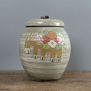 귀얄분청 당나귀 5kg 쌀독 현관 소금 항아리 잡곡통 도자기쌀항아리 잡곡단지 소금항아리 쌀독 쌀항아리 쌀
