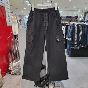 에어워크주니어 sh06 폴리 고신축사 와이드 카고팬츠 A252B3423B