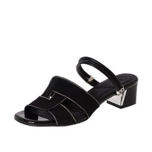 [닥스 슈즈] 여성 샌들 (굽 4CM) DLD307TP10 블랙 DLD307TP10