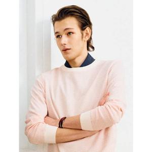 [로가디스] [LIGHT SETUP] 스트레치 나일론 오버핏 반팔 셔츠  애쉬 (RY5465C984)