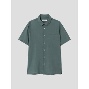 [로가디스] 리넨라이크 폴리 솔리드 반팔 셔츠  올리브 (RY5465P70J)