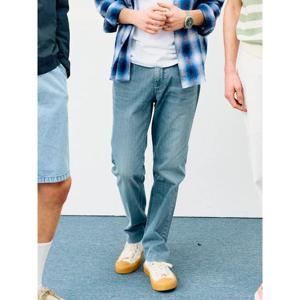 [로가디스] 썸머 레귤러핏 데님 팬츠  스카이 블루 (RY5321P63Q)