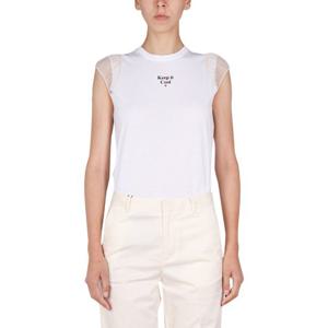 디스퀘어드2 크롤링 로고 프린트 슬리브리스 탑 S72GD0355 S216