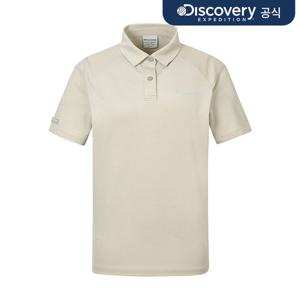 [디스커버리] 여성 라글란 UV차단 카라티 (D.Skin Beige) DWTS6B053-NBD