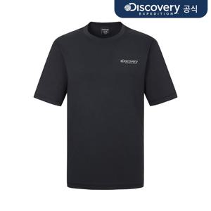 [디스커버리] 핫썸머 레터링 반팔 워터티셔츠 (BLACK) DXSW74053-BKS