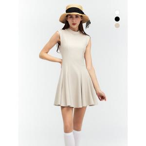 [듀빅]듀빅 여성 플레어 절개라인 민소매 원피스 DD2WTO601