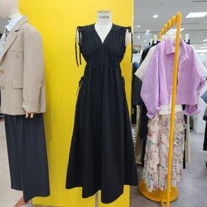 르피타 DP01 민소매 셔링 원피스 L252UOP554