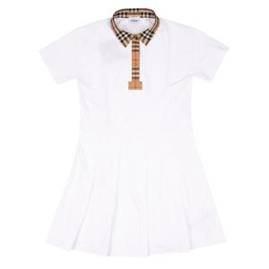 버버리 키즈 빈티지 체크 폴로 PK 원피스 8053562