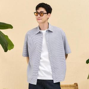 체이스컬트 동백01 시어서커 반팔 셔츠 EBRK5525D04