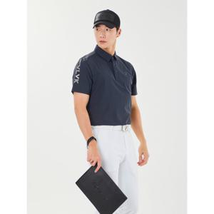 [볼빅어패럴] 남성 골프 입체패턴 메쉬 제에리 반팔 티셔츠 VMTSP422_CG