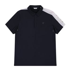 [볼빅어패럴] 남성 골프 배색 포인트 제에리 반팔 티셔츠 VMTSP431_NA