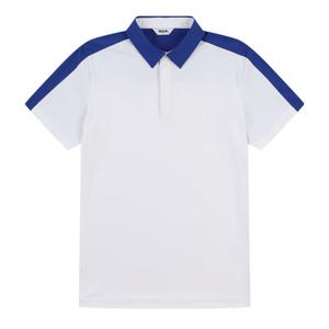 [볼빅어패럴] 남성 골프 에센셜 컬러블럭 제에리 반팔 티셔츠 VMTSP371_OW