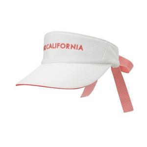 [링스골프][25SS] 여성 서커 리본 바이저  L21E2CP252_IV_CC