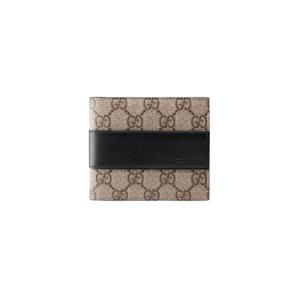 구찌 GG 슈프림 반지갑 베이지 에보니 451240-KGDHN-9769779859-KGDHN-9769
