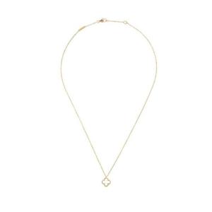 반 클리프   아펠 스위트 알함브라 펜던트 옐로우 골드 마더 오브 펄 VCARF69100