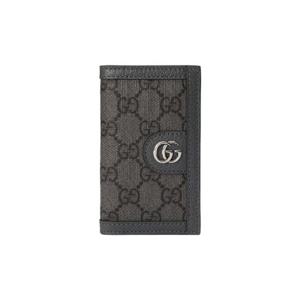 구찌 오피디아 GG 카드 케이스 그레이 블랙 슈프림 734943-UULBN-1244