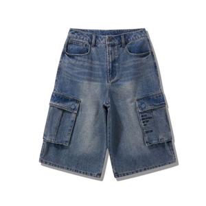 [지프]공용)카모 버뮤다 데님 팬츠(JQ2DPU851)