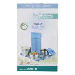 직장인 키친아트 보온도시락일체형1500S 1.5L